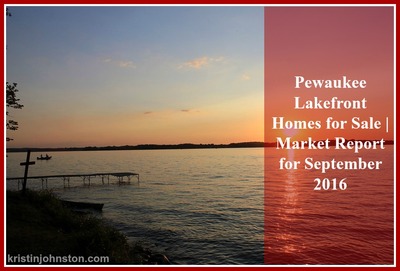 Here's the latest market report for available lakefront properties for sale in Pewaukee..